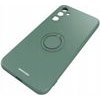 Spacecase Silicone Ring Galaxy A34 5G dark green - (5905719015046)