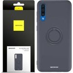 Spacecase Silicone Ring Galaxy A50 black - (5905719013936)