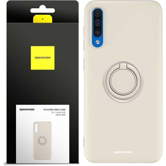 Spacecase Silicone Ring Galaxy A50 bone - (5905719013950)
