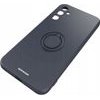 Spacecase Silicone Ring Galaxy A54 5G black - (5905719014971)