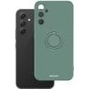 Spacecase Silicone Ring Galaxy A54 5G dark green - (5905719015008)