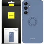 Spacecase Silicone Ring Galaxy A55 5G blue - (5905719108786)