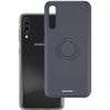 Spacecase Silicone Ring Galaxy A70 black - (5905719014018)