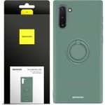 Spacecase Silicone Ring Galaxy Note 10 dark green - (5905719012847)