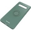Spacecase Silicone Ring Galaxy S10 dark green - (5905719014445)