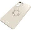 Spacecase Silicone Ring Galaxy S21 FE bone - (5905719014155)