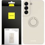 Spacecase Silicone Ring Galaxy S22 bone - (5905719014193)