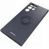 Spacecase Silicone Ring Galaxy S22 Ultra black - (5905719014216)