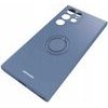 Spacecase Silicone Ring Galaxy S22 Ultra blue - (5905719014223)