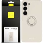 Spacecase Silicone Ring Galaxy S23 bone - (5905719014278)