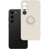 Spacecase Silicone Ring Galaxy S23 bone - (5905719014278)