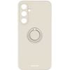 Spacecase Silicone Ring Galaxy S23 FE bone - (5905719105020)