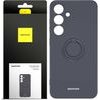 Spacecase Silicone Ring Galaxy S24 black - (5905719106690)