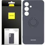 Spacecase Silicone Ring Galaxy S24 black - (5905719106690)