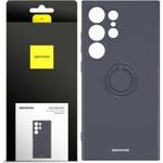 Spacecase Silicone Ring Galaxy S24 Ultra black - (5905719106775)