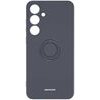 Spacecase Silicone Ring Galaxy S24+ black - (5905719106737)