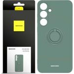 Spacecase Silicone Ring Galaxy S24+ dark green - (5905719106768)