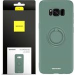 Spacecase Silicone Ring Galaxy S8 dark green - (5905719013080)