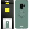 Spacecase Silicone Ring Galaxy S9 dark green - (5905719014360)