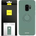 Spacecase Silicone Ring Galaxy S9 dark green - (5905719014360)