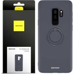 Spacecase Silicone Ring Galaxy S9+ black - (5905719014377)