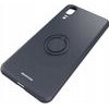 Spacecase Silicone Ring Huawei P20 black - (5905719014537)