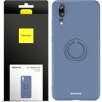 Spacecase Silicone Ring Huawei P20 blue - (5905719014544)