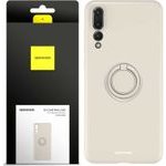 Spacecase Silicone Ring Huawei P20 Pro bone - (5905719014513)