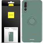 Spacecase Silicone Ring Huawei P20 Pro dark green - (5905719014520)