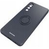 Spacecase Silicone Ring Huawei P30 black - (5905719014575)