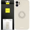 Spacecase Silicone Ring iPhone 11 bone - (5905719013110)