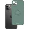 Spacecase Silicone Ring iPhone 11 Pro dark green - (5905719013165)