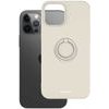 Spacecase Silicone Ring iPhone 12 Pro Max bone - (5905719013271)
