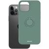 Spacecase Silicone Ring iPhone 12 Pro Max dark green - (5905719013288)