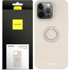 Spacecase Silicone Ring iPhone 13 Pro Max bone - (5905719013394)