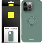 Spacecase Silicone Ring iPhone 13 Pro Max dark green - (5905719013400)