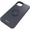 Spacecase Silicone Ring iPhone 14 black - (5905719013493)