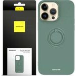 Spacecase Silicone Ring iPhone 14 Pro Max dark green - (5905719013608)