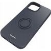 Spacecase Silicone Ring iPhone 15 black - (5905719103767)