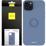 Spacecase Silicone Ring iPhone 15 Plus blue - (5905719103811)