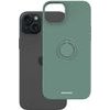 Spacecase Silicone Ring iPhone 15 Plus dark green - (5905719103828)