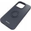 Spacecase Silicone Ring iPhone 15 Pro black - (5905719103842)