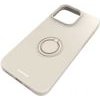 Spacecase Silicone Ring iPhone 15 Pro Max bone - (5905719103910)