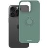 Spacecase Silicone Ring iPhone 15 Pro Max dark green - (5905719103903)