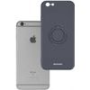 Spacecase Silicone Ring iPhone 6/6s black - (5905719013615)