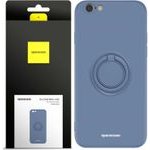 Spacecase Silicone Ring iPhone 6/6s blue - (5905719013622)