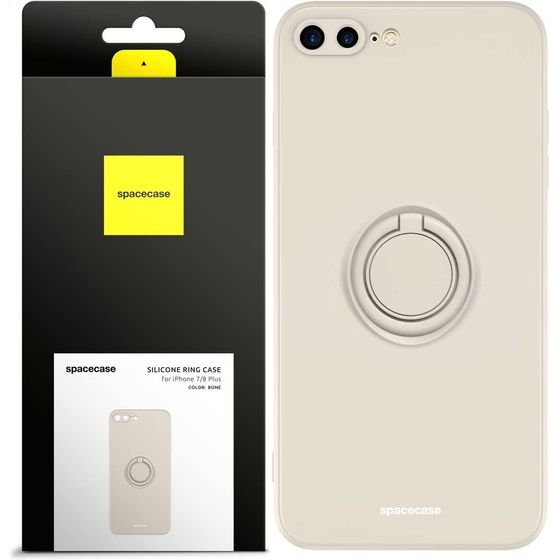 Spacecase Silicone Ring iPhone 7/8 Plus bone - (5905719013677)