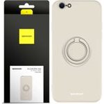 Spacecase Silicone Ring iPhone 7/8/SE bone - (5905719013714)