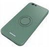 Spacecase Silicone Ring iPhone 7/8/SE dark green - (5905719013721)