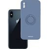 Spacecase Silicone Ring iPhone X/Xs blue - (5905719013745)
